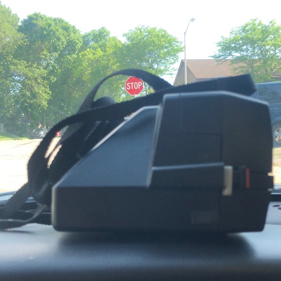 Vintage Polaroid 600 Business Edition Camera W/original box - Black and Gray - Picture 6 of 7